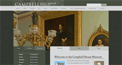 Desktop Screenshot of campbellhousemuseum.org